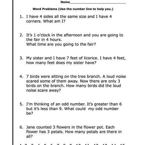 algebra word problems worksheet pdf grade 9