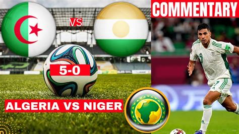 algeria vs niger score