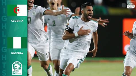 algeria vs nigeria highlights