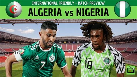 algeria vs nigeria today