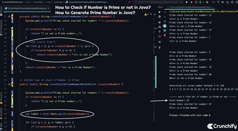 algorithm to check prime number in java