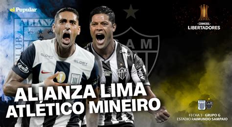 alianza lima vs atletico mineiro hora