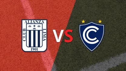 alianza lima vs cienciano en vivo