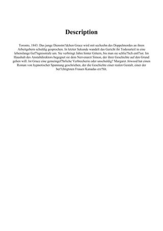 Images Alias Grace Schuldig Oder Unschuldig More