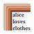 alice loves clothes coupon