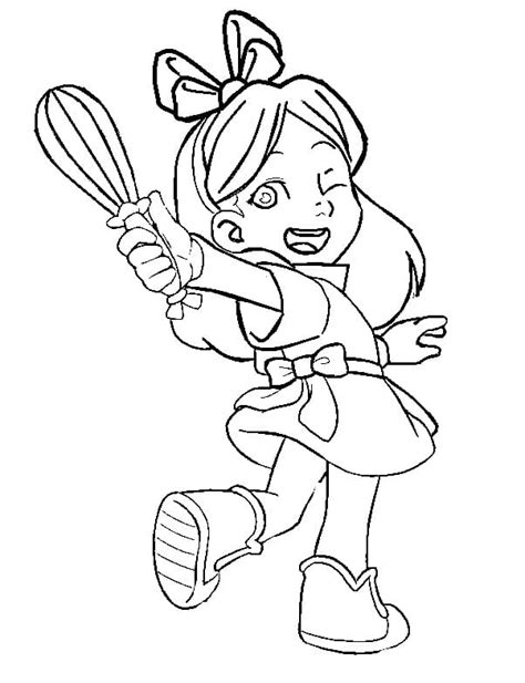 Alice In Wonderland Bakery Coloring Pages: A Fun And Creative Way To Explore Your Imagination