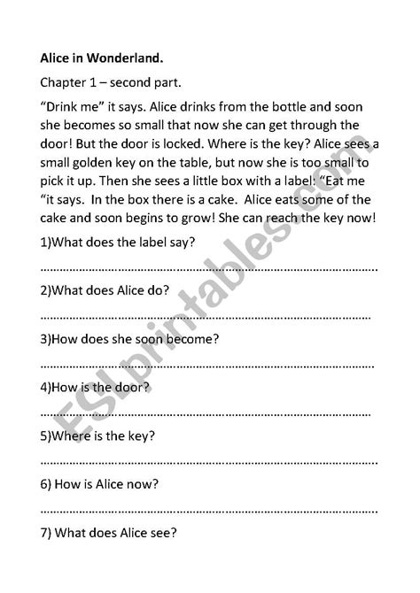 Alice in Wonderland Chapter 1 YouTube