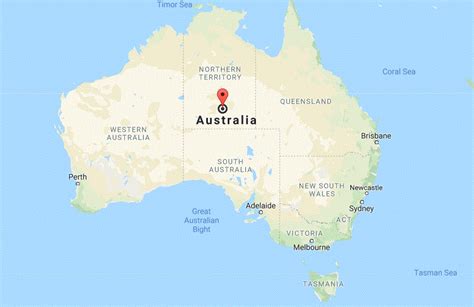 alice springs australia google maps