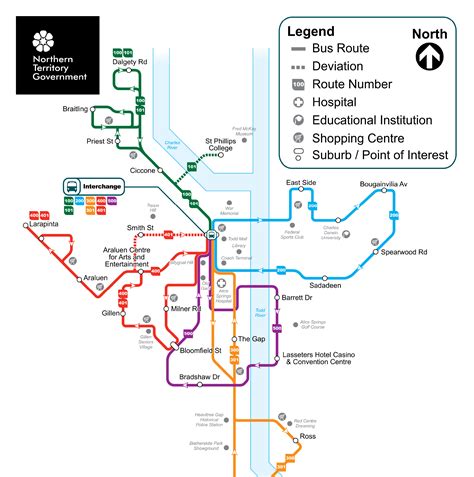 alice springs bus timetable