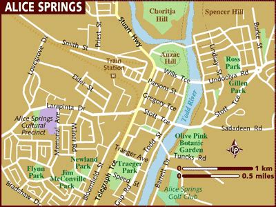 alice springs city map