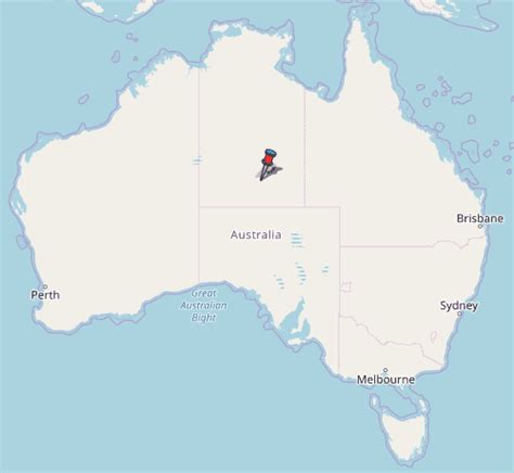 alice springs latitude and longitude