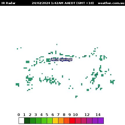 alice springs weather forecast radar