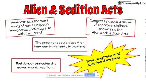 alien and sedition acts for kids