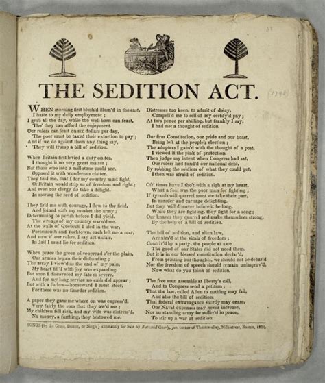 alien and sedition acts free speech