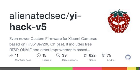 alienatedsec/yi-hack-v5: Even newer Custom Firmware for  - GitHub