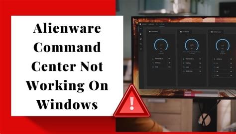 alienware app not working