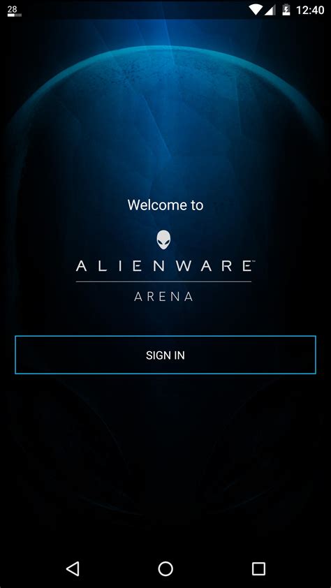 alienware arena sign in