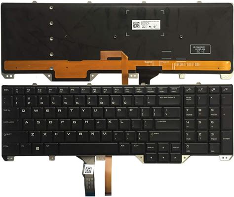 alienware laptop keyboard key replacement