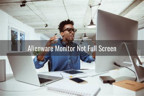 alienware laptop monitor not working