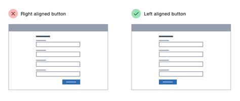 Alignment For Buttons
