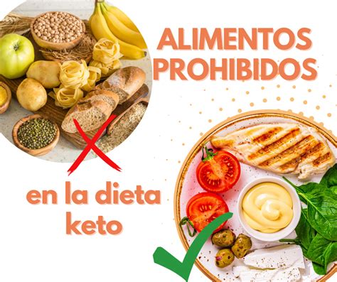 alimentos prohibidos en la dieta keto