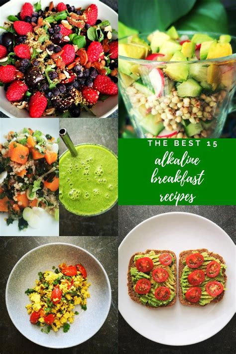 alkaline breakfast ideas