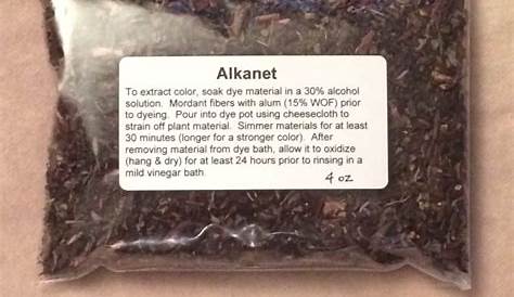 Alkanet Root Dye Recipe The Woolery