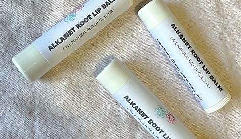 Alkanet Root Lip Balm Tinted Natural Gloss Lovin Soap Studio