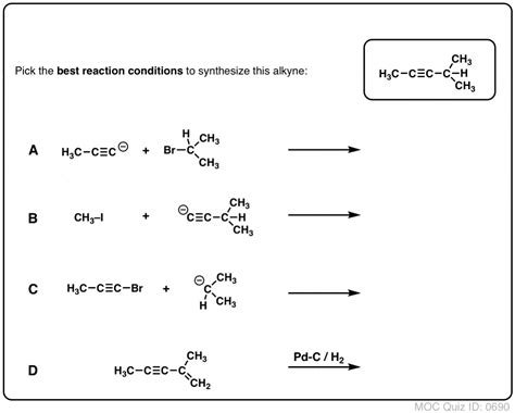 alkene and alkyne reactions practice problems