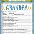 all about grandpa free printable