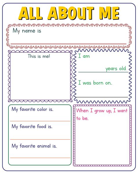 Back to School Printouts from The Teacher's Guide