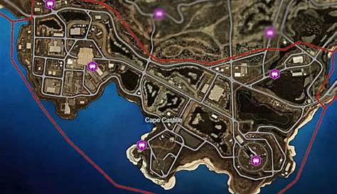 Need for Speed Heat Collectible & Activity Locations Map