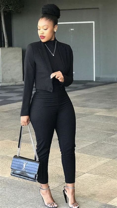 all black business casual Dresses Images 2022