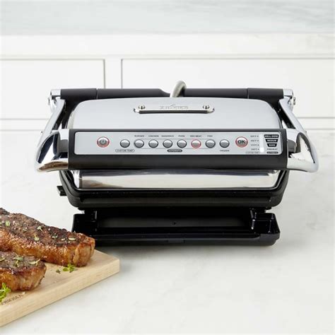 AllClad Electric Grill/Griddle with Removable Plates WilliamsSonoma