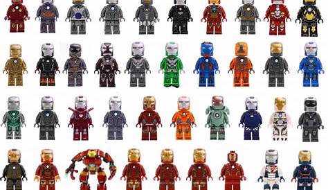 All Lego Iron Man Minifigures, Top 10 Lego Iron Man Suits 2012 2021