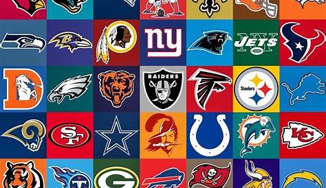poster of all nfl teams - Google Search | Teams and Logos posters