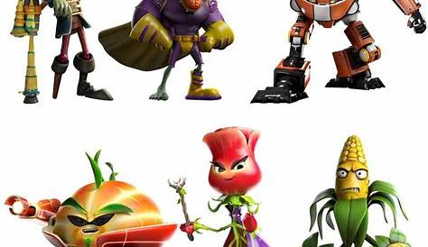 All Plants Vs Zombies Garden Warfare 2 Characters ALL CHARACTER CLASSES