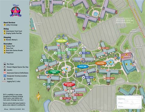 All Star Music Resort Map: A Comprehensive Guide