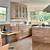 all wood modern kitchen