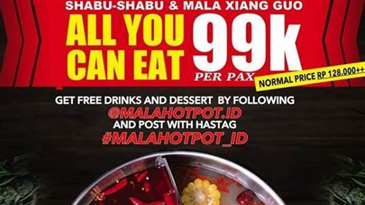 Nikmati Kuliner Sepuasnya di "All You Can Eat Karang Tengah"