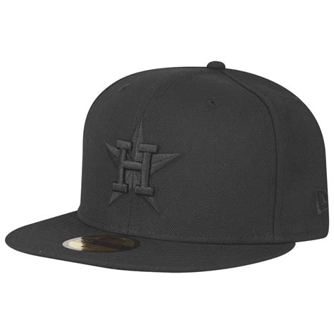 all black astros hat