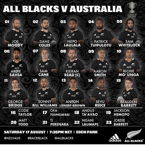 all blacks 2023 schedule