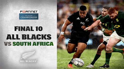 all blacks vs south africa results