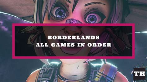 all borderlands games in release order