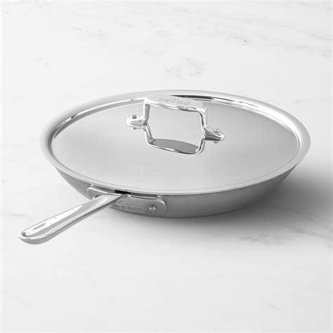 all clad covered fry pan