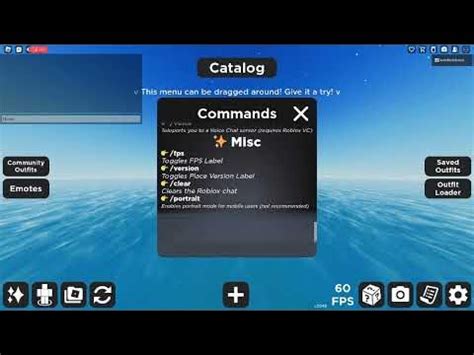 all commands in catalog avatar creator