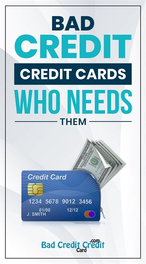 all credit cards for very bad credit