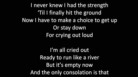 all cried out lyrics