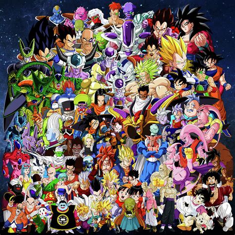 all dbs characters
