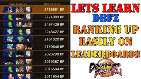 all dragon ball fighters rank